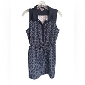 Talbots Patterned Activewear Sleeveless Dress